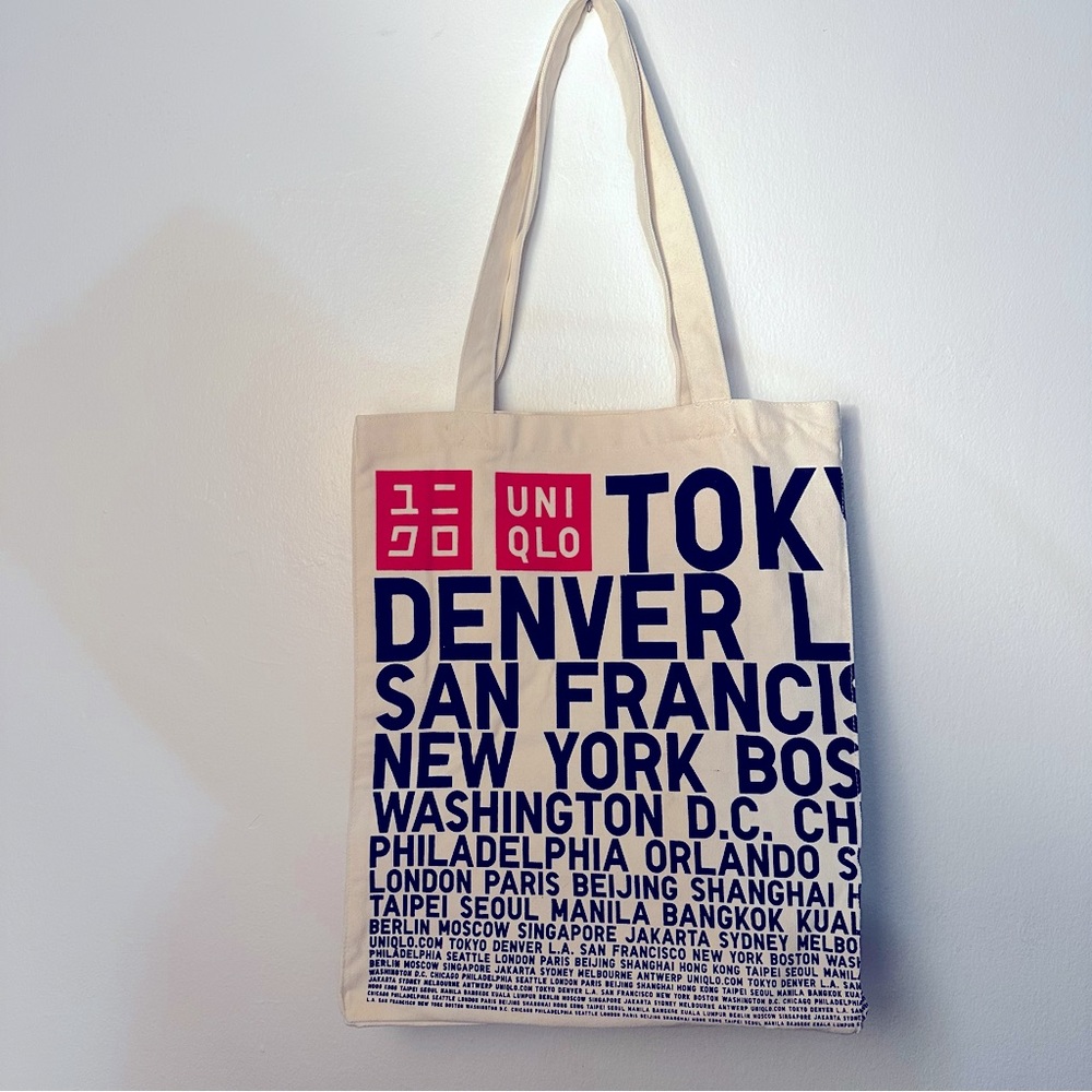 Uniqlo tote 13”W X 15”L (Denver edition)